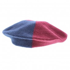 INC Mujers Navy Wool Colorblock Textured Beret O/S BHFO 9555 51059201789 eb-91055391